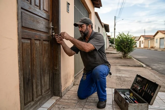 Abertura de portas e fechaduras em Trindade: quando procurar atendimento para clientes de O Polo Chaveiro Trindade